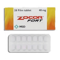 Zocor 40 Mg 28 Tablets ingredient Simvastatin
