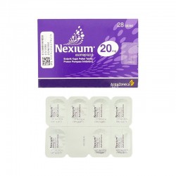 Nexium 20 Mg 28 sachets ingredient Esomeprazole