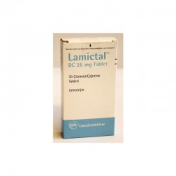 Lamictal 25 Mg 30 Tablets ingredient Lamotrigine