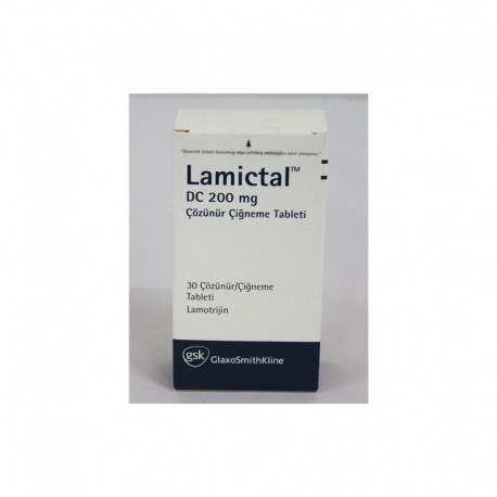 Lamictal 200 Mg 30 Tablets ingredient Lamotrigine