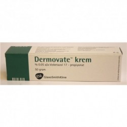 Dermovate % 0,05 50 Gr Cream eczema and acne