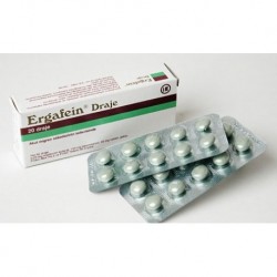 Ergafein 150/60/0,25 Mg 20 Coated Tablets ingredient Ergotamine