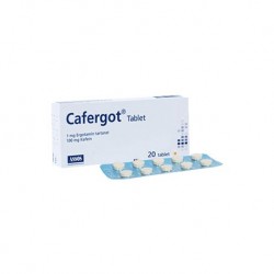 Cafergot 1 Mg 20 Tablets ingredient Ergotamine