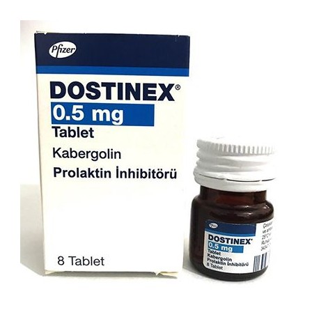 Dostinex 0.5 Mg 8 Tablets ingredient Cabergoline