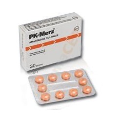 Pk-Merz 100 Mg 30 Tablets ingredient Amantadine Sulfate