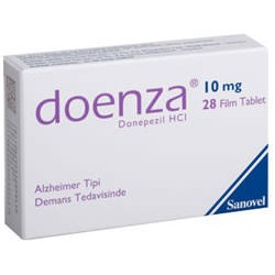 Doenza 10 Mg 28 Tablets ingredient Donepezil