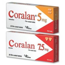 Coralan 7.5 Mg 56 Tablets ingredient ivabradine