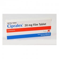 Cipralex 20 Mg 28 Tablets ingredient Escitalopram