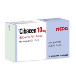 Cibacen (Benazepril) 10 Mg 28 Tablets
