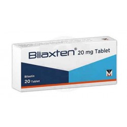 Bilaxten (Bilastine) 20 Mg 20 Tablets