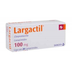 Largactil (Chlorpromazine) 100 Mg 30 Tablets