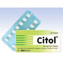 Citol Citalopram (Generic Celexa) 28 Tablets