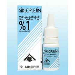 Sikloplejin Cyclobenzaprine Hcl(Flexeril) 1% Eye Drops