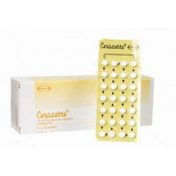 Cerazette (Desogestrel, Cerelle) Contraceptive Pill 75 Microgram28 Tablets