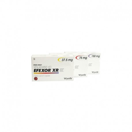 Efexor xr 75 mg 14 capsules include venlafaxine