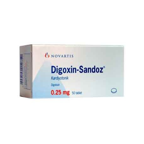 Digoxin 0.25 Mg 50 Tablets
