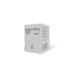 Antabuse (Disulfiram) 500 Mg 25 Tablets