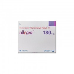 Allegra 180 Mg 20 Tablets ingredient Fexofenadine