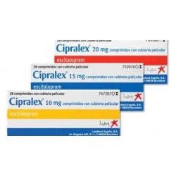Cipralex Lexapro (Escitalopram) 28 Tablets