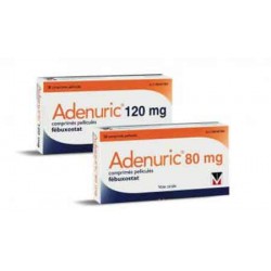 Adenuric (Febuxostat) 28 Film Tablets