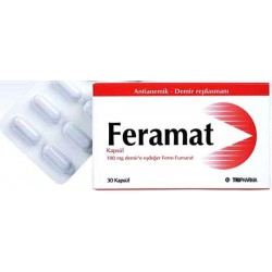 Feramat 100 Mg 30 Capsules (Ferrous Fumarate)