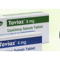 Toviaz (fesoterodine fumarate)4 MG 28 Extended Rrelease Tablet