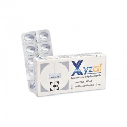 Xyzal 5 Mg 20 Tablet ingredient Levocetirizine Dihydrochloride