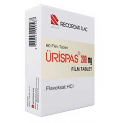 Urispas (flavoxate hcl) 200 Mg Film Tablets
