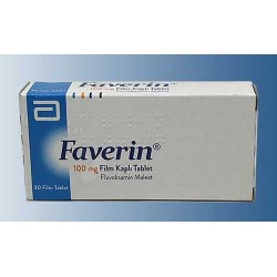 Faverin Luvox (Fluvoxamine) 100 Mg 30 Tablets