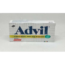 Advil Liquigel 200 Mg 20 Capsules