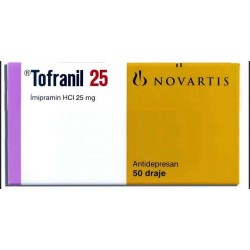 Tofranil 25 Mg 50 Coated Tablets