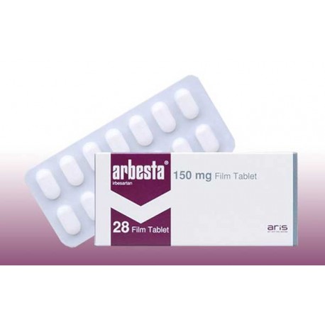 Arbesta Irbesartan (Generic ibertesan, Avapro) Tablets