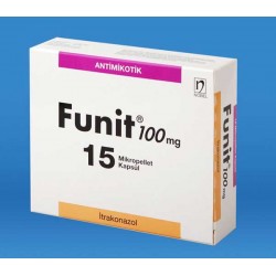 Funit Itraconazole (Generic Sporanox, Tolsura) 100 Mg 15 Capsules