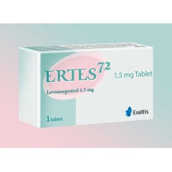 Ertes 72 (Generic Levonelle) 1.5 Mg 1 Tablet