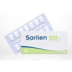 Sarilen Losartan (Generic Cozaar) 100 Mg 28 Tablets