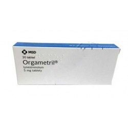 Orgametril 5 Mg 30 Tablets