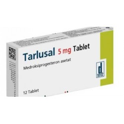 Tarlusal (Provera) 5 Mg 12 Tablets