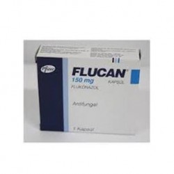 Flucan 150 Mg 6 Capsules ingredient fluconazole equivalent of Diflucan