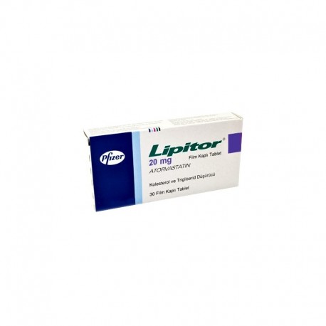 Lipitor 20 Mg 30 Tablets ingredient Atorvastatin